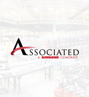 The Associated logo over a collage of warehouses