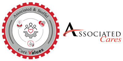 Core Values logo and Associated Cares logo