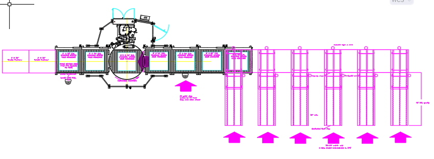 Infeed Lanes Concept Layout