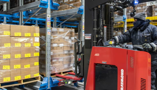 Radioshuttle cold storage application