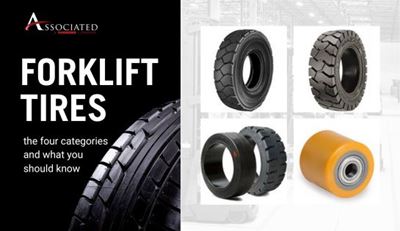 Forklift Tires - the four categories and what you should know