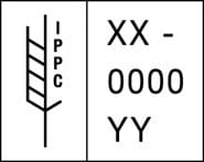 ISPM-15 example mark