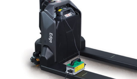 Raymond Edge - quick convenient charging with a 110V outlet