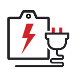 icon of batteries and chargers