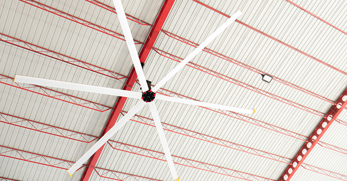 warehouse ceiling fan