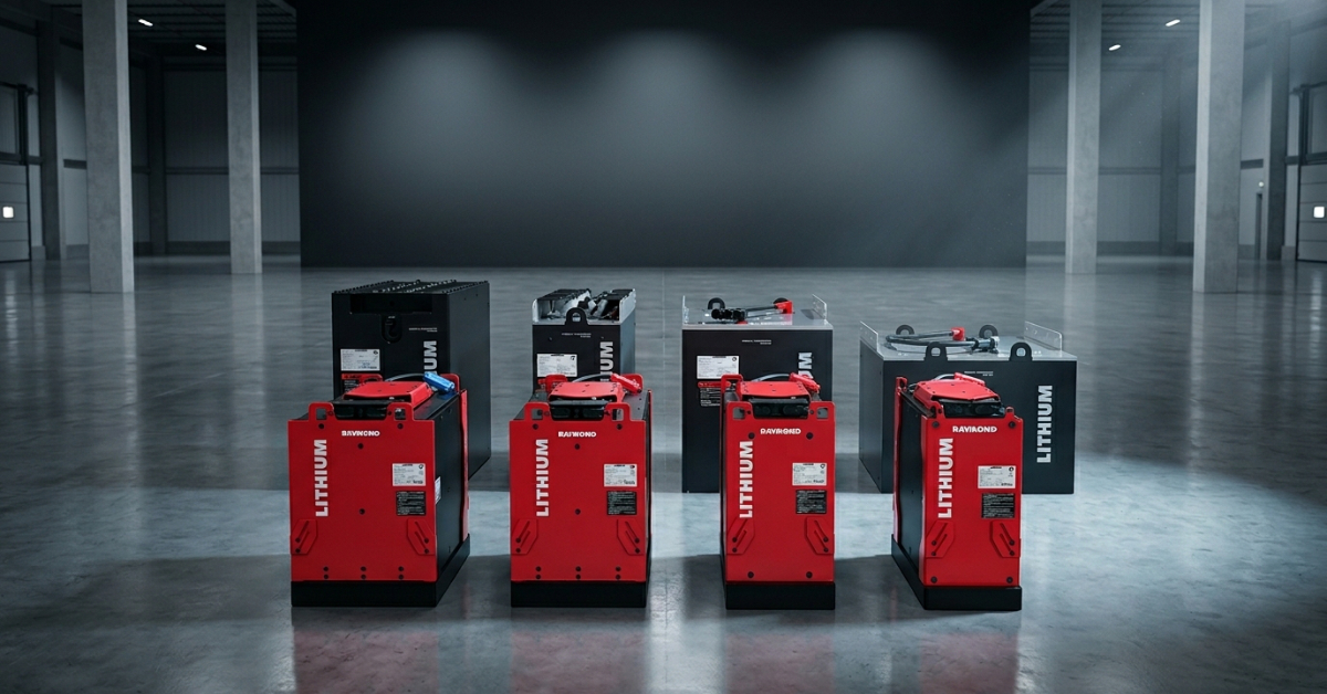 lithium ion forklift batteries