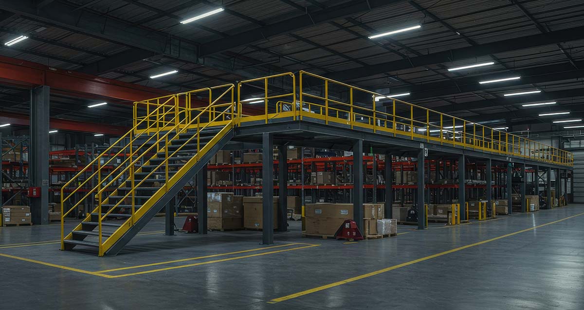 warehouse mezzanine system