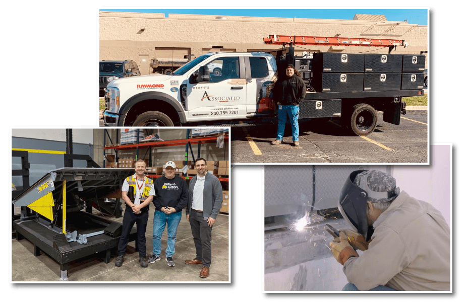 Some members of the Associated Dock and Door team