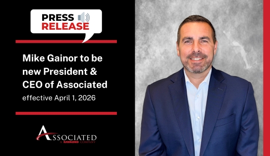 Mike Gainor to be next President & CEO of Associated