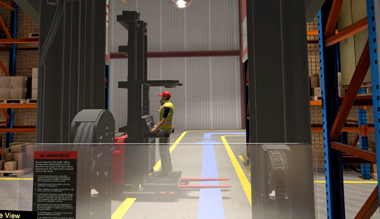Forklift Virtual Reality Training | Associated