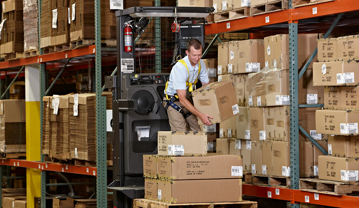 Order Picker Lift Trucks Raymond Forklifts Associated