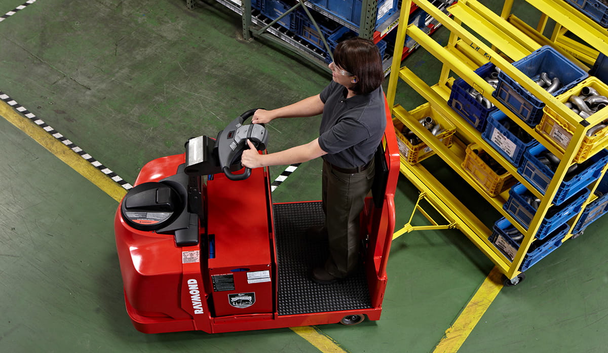 Electric Tow Tractor Raymond Forklifts Associated