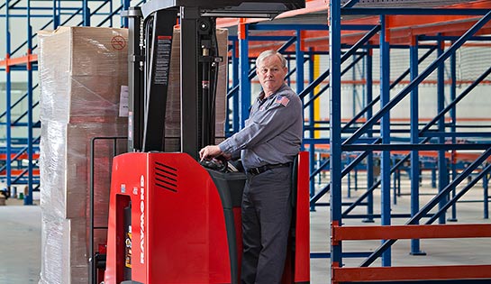Raymond Handling Solutions and 9 to 5 Seating Warehouse Optimization