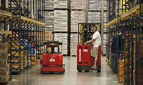 Raymond pallet jack, stand up forklift, Raymond forklifts