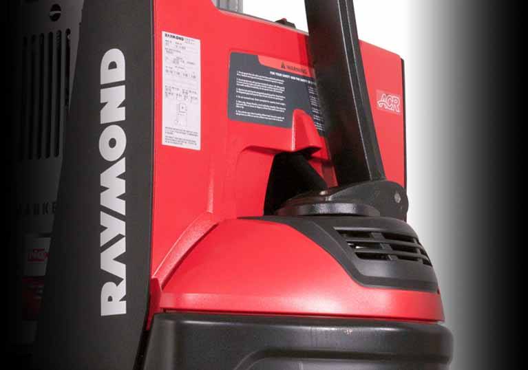 Raymond 6210 Walkie Straddle Stacker; Walkie Pallet Stacker with polycarbonate cover