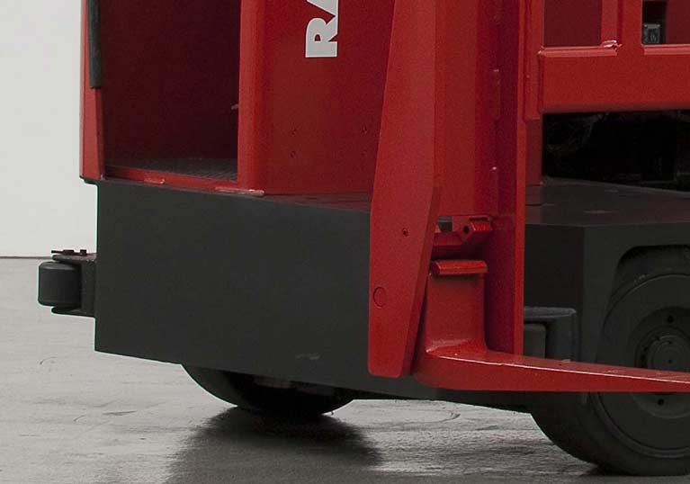 Raymond Sideloader Double Rail Guide Rollers